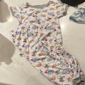 Milkberry Dinosaur Print Kids Pajamas